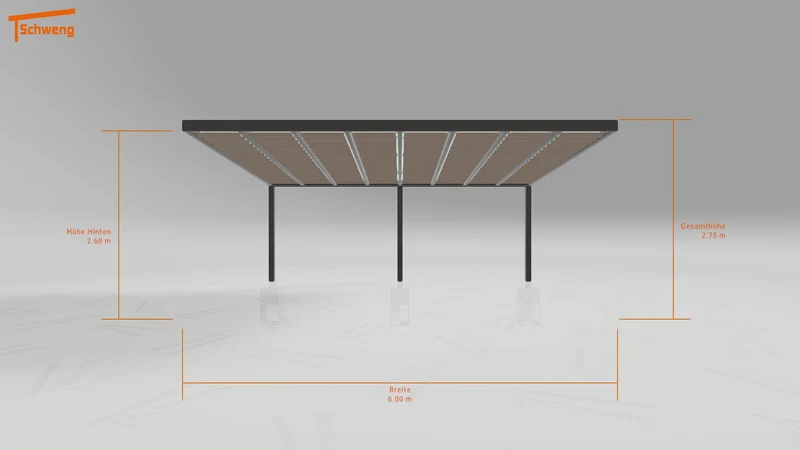 #DE Schweng Terrassenüberdachung S400 (ID yg7bdr)