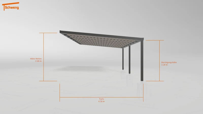 #DE Schweng Terrassenüberdachung S400 (ID yg7bdr)
