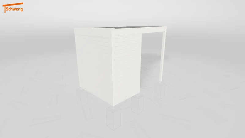 #AT Schweng Flachdachcarport C600 (ID zbxpdv) #MTG