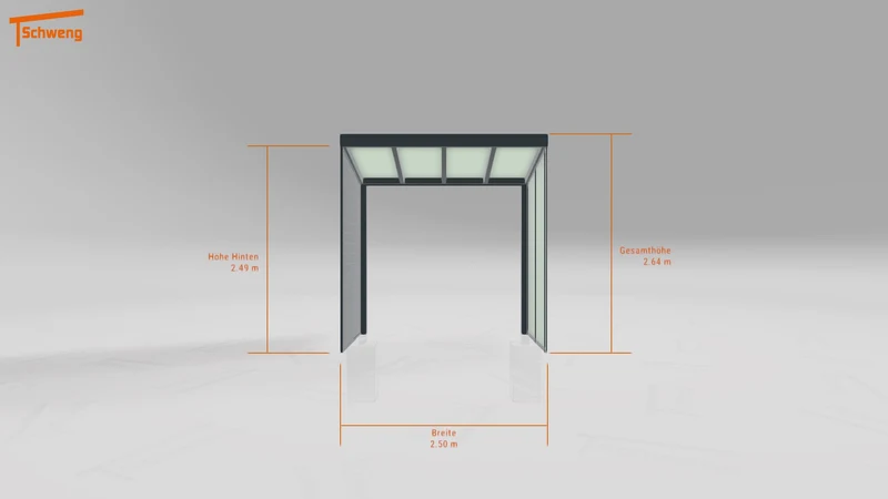 #DE Schweng Terrassenüberdachung S350 (ID 33pz4g)