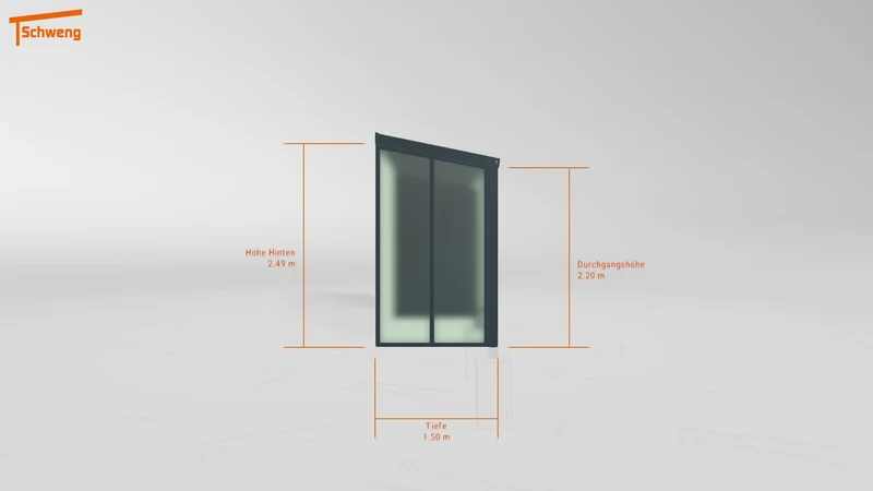 #DE Schweng Terrassenüberdachung S350 (ID 33pz4g)