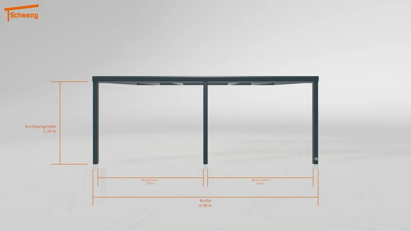 #DE Schweng Terrassenüberdachung S400 (ID n54dk7)