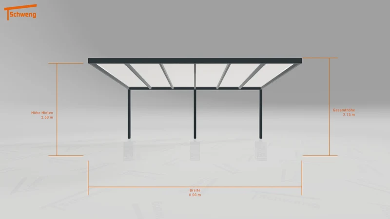 #DE Schweng Terrassenüberdachung S400 (ID n54dk7)