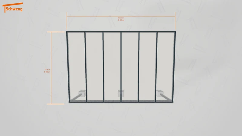 #DE Schweng Terrassenüberdachung S400 (ID n54dk7)
