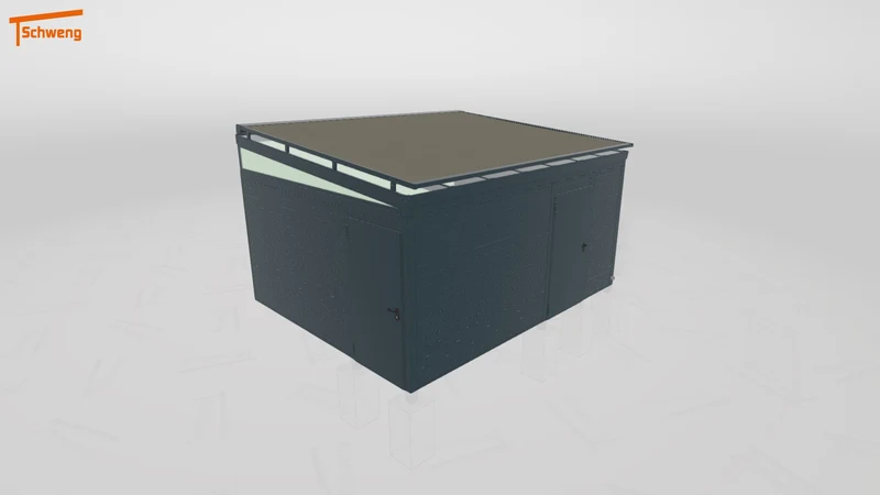 #DE Schweng Terrassenüberdachung S400 (ID bkjq5r)