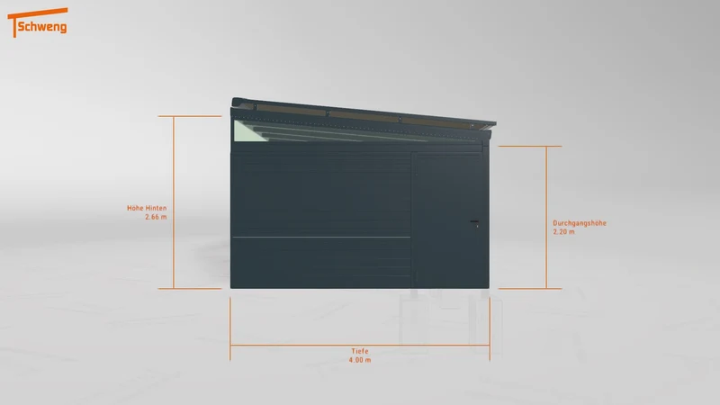 #DE Schweng Terrassenüberdachung S400 (ID bkjq5r)