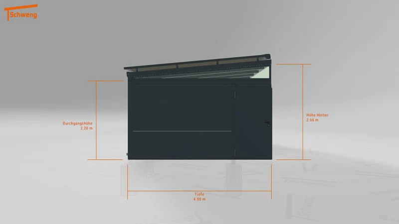 #DE Schweng Terrassenüberdachung S400 (ID bkjq5r)