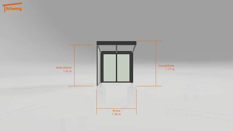 #DE Schweng Terrassenüberdachung S350 (ID yg7yb4)