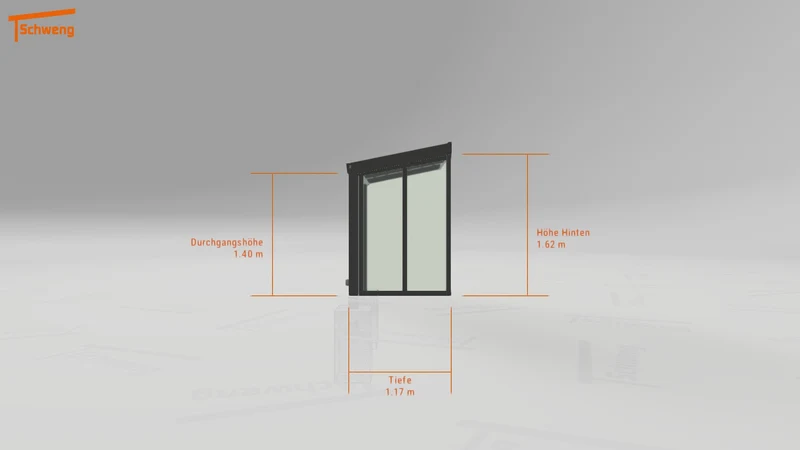#DE Schweng Terrassenüberdachung S350 (ID yg7yb4)