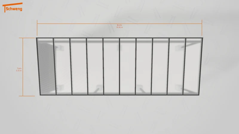 #DE Schweng Pultdachcarport S350 (ID dvzw92) #MTG