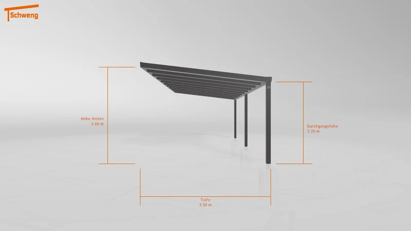 #DE Schweng Terrassenüberdachung S400 (ID 42vg9v)