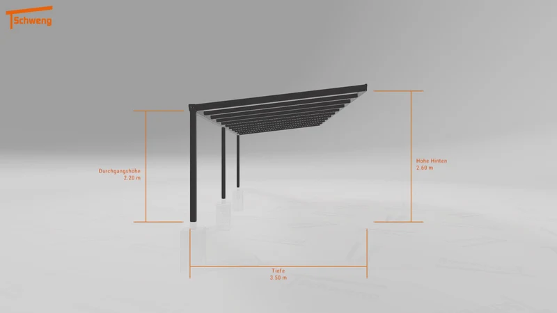 #DE Schweng Terrassenüberdachung S400 (ID 42vg9v)