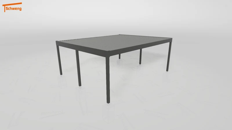 #AT Schweng Flachdachcarport C600+ (ID k2r38g)