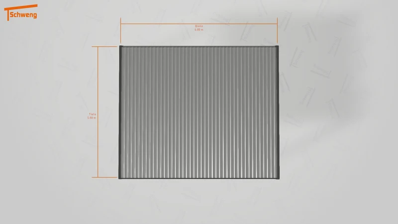 #AT Schweng Flachdachcarport C600+ (ID k2r38g)