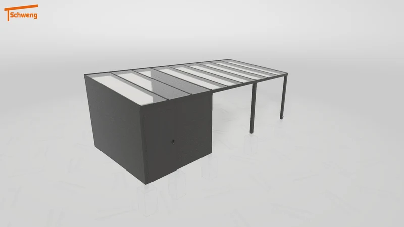 #CH Schweng Pultdachcarport S350 (ID 9wxqry) #MTG
