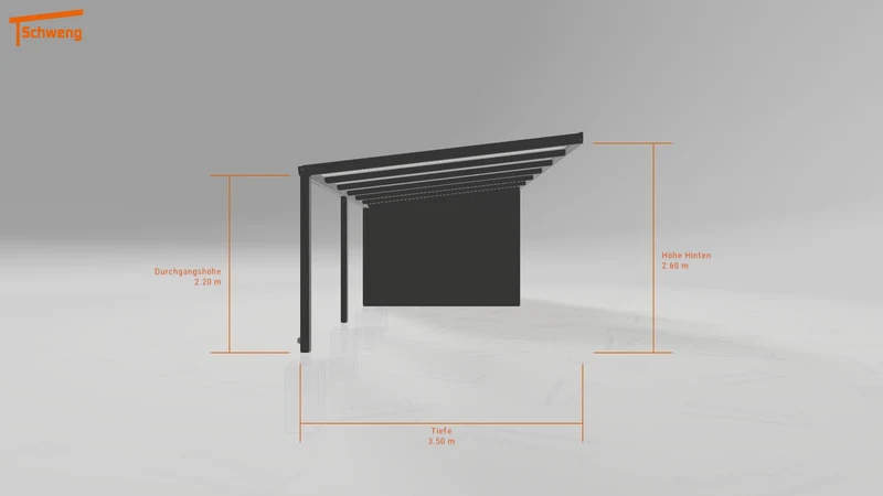 #CH Schweng Pultdachcarport S350 (ID 9wxqry) #MTG