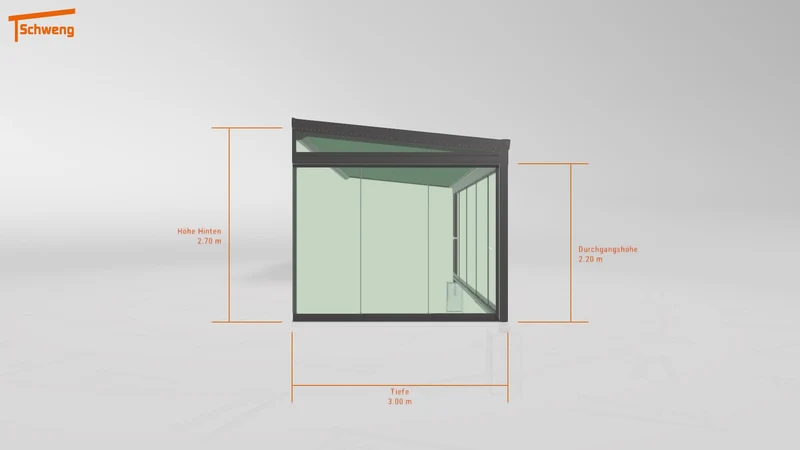 #DE Schweng Terrassenüberdachung S400 (ID x75339)