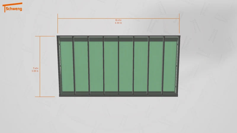 #DE Schweng Terrassenüberdachung S400 (ID x75339)