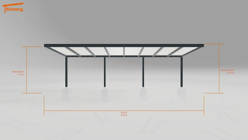 #DE Schweng Terrassenüberdachung S350 (ID 775992)