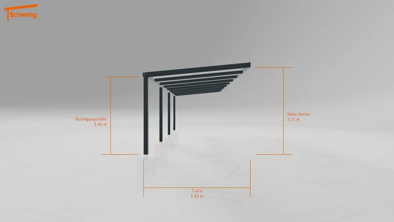 #DE Schweng Terrassenüberdachung S350 (ID 775992)