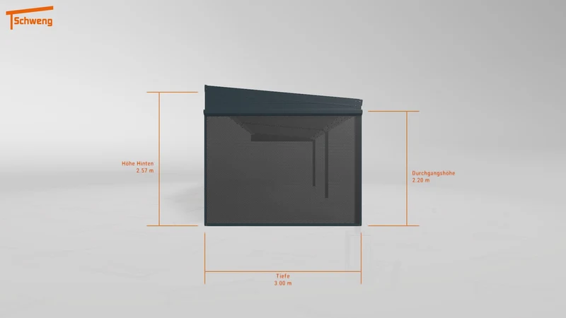 #AT Schweng Terrassenüberdachung S350 (ID k2r725)