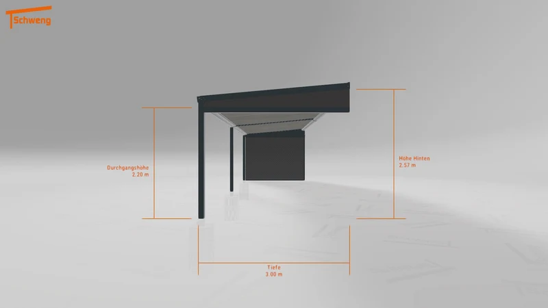 #AT Schweng Terrassenüberdachung S350 (ID k2r725)