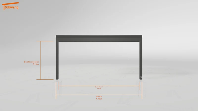 #DE Schweng Terrassenüberdachung S400 (ID 775z7x)