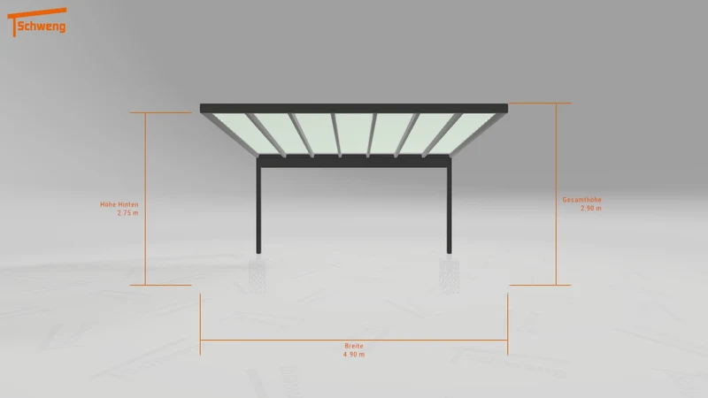 #DE Schweng Terrassenüberdachung S400 (ID 775z7x)