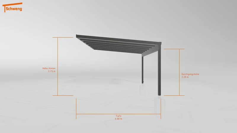 #DE Schweng Terrassenüberdachung S400 (ID 775z7x)