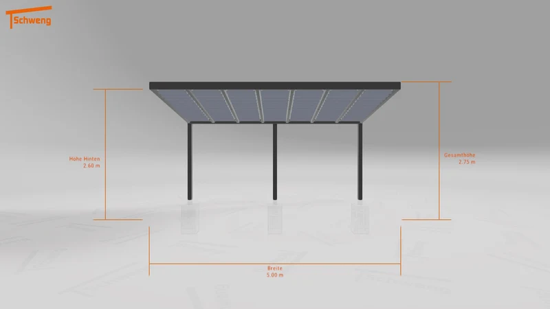 #DE Schweng Terrassenüberdachung S400 (ID 857m3n)