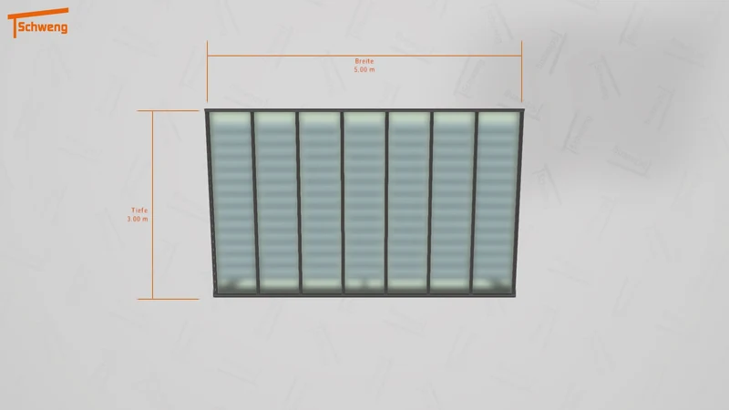 #DE Schweng Terrassenüberdachung S400 (ID 857m3n)