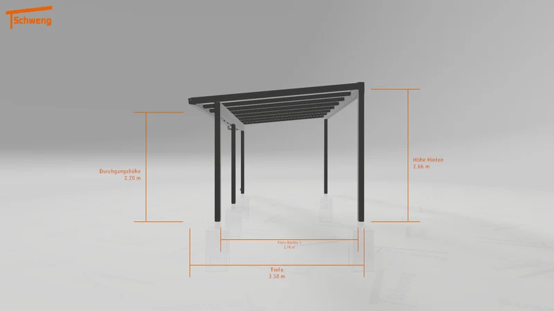 #DE Schweng Terrassenüberdachung S350 (ID yg74x7)