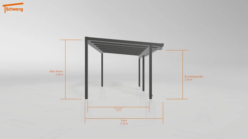 #DE Schweng Terrassenüberdachung S400 (ID 2qb7ng)