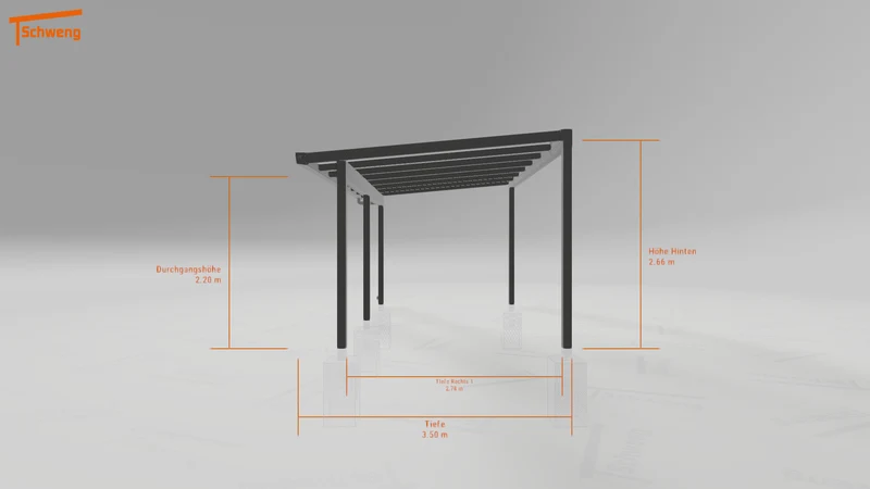 #DE Schweng Terrassenüberdachung S400 (ID 2qb7ng)