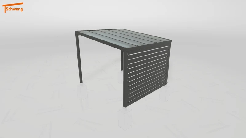 #DE Schweng Terrassenüberdachung S350 (ID bkj9rq)
