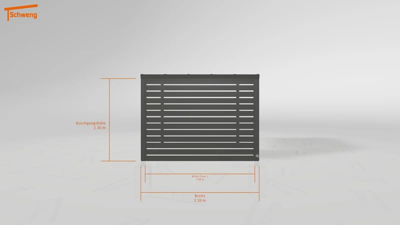 #DE Schweng Terrassenüberdachung S350 (ID bkj9rq)