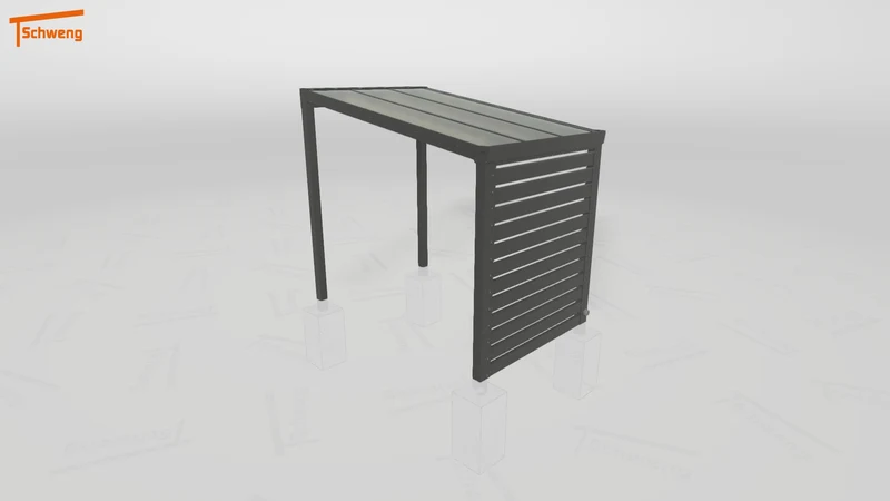 #DE Schweng Terrassenüberdachung S400 (ID jjrzm7)