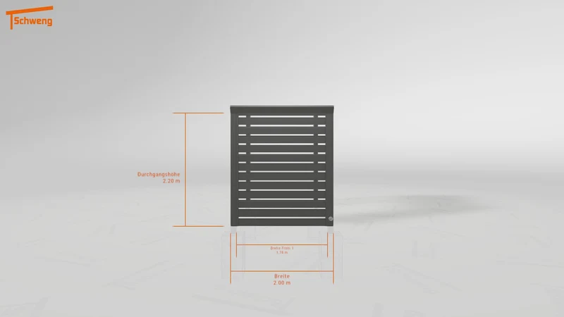 #DE Schweng Terrassenüberdachung S400 (ID jjrzm7)