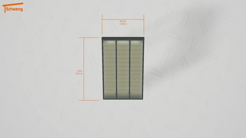 #DE Schweng Terrassenüberdachung S400 (ID jjrzm7)