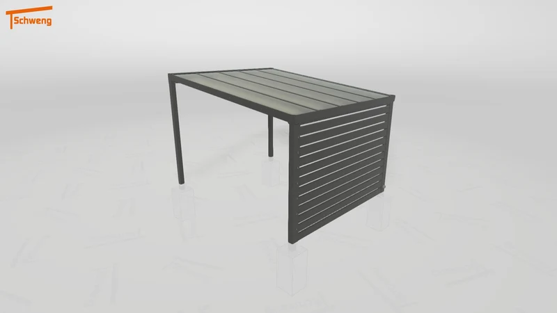 #DE Schweng Terrassenüberdachung S400 (ID x75x4w)