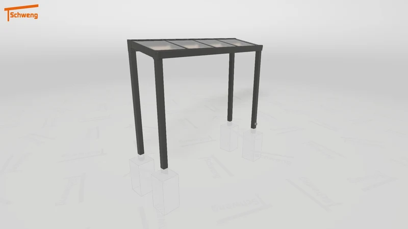 #DE Schweng Terrassenüberdachung S400 (ID 775q37)