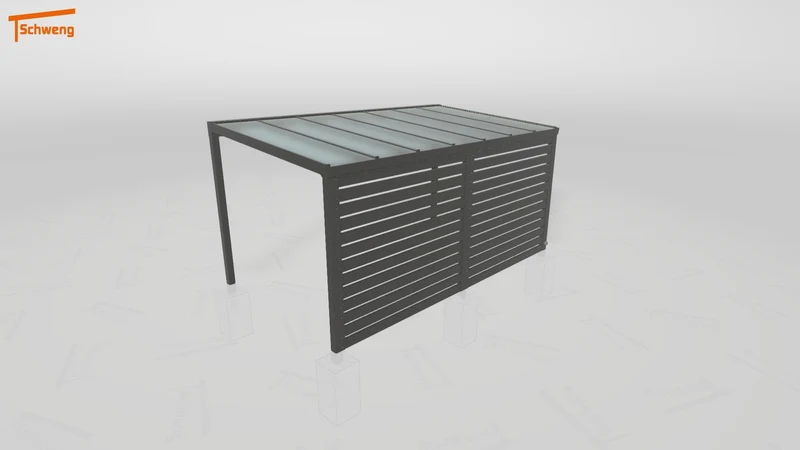 #DE Schweng Terrassenüberdachung S350 (ID yg78rp)