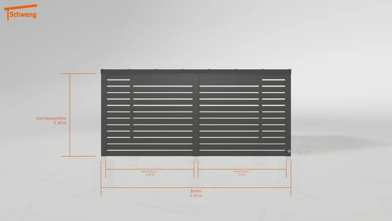 #DE Schweng Terrassenüberdachung S350 (ID yg78rp)