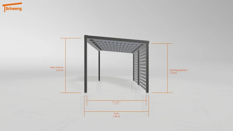 #DE Schweng Terrassenüberdachung S350 (ID yg78rp)