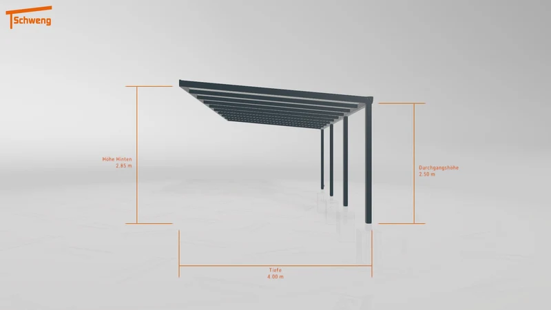 #DE Schweng Terrassenüberdachung S400 (ID g7p8rp)