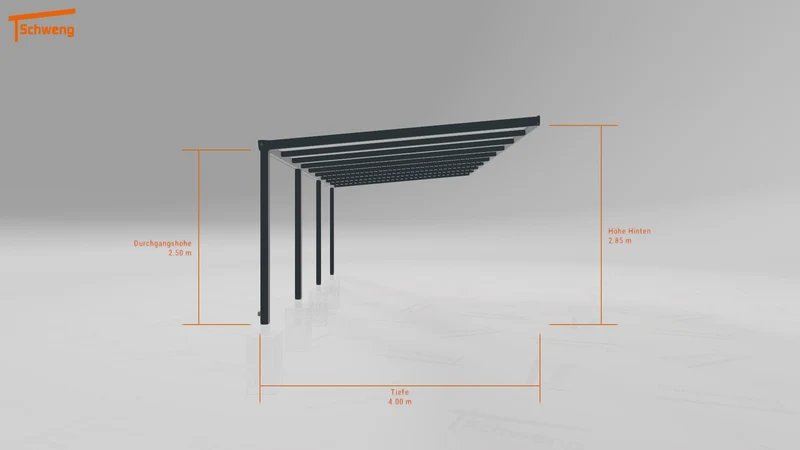 #DE Schweng Terrassenüberdachung S400 (ID g7p8rp)