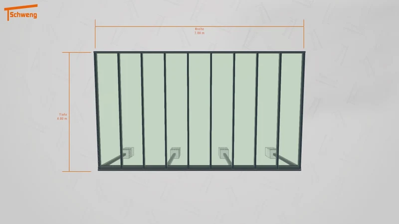 #DE Schweng Terrassenüberdachung S400 (ID g7p8rp)