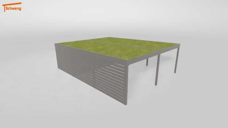 #DE Schweng Flachdachcarport C600+ (ID bkj9m7) #MTG