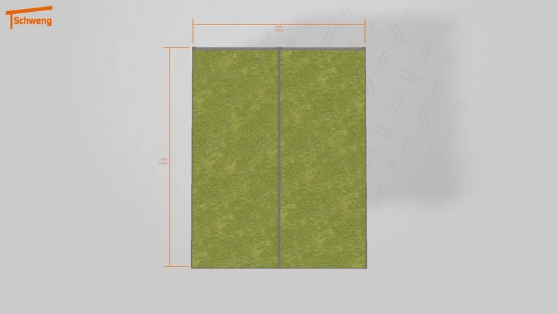 #DE Schweng Flachdachcarport C600+ (ID bkj9m7) #MTG