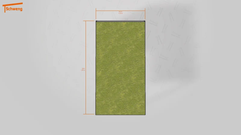 #DE Schweng Flachdachcarport C600+ (ID zbxjy5) #MTG